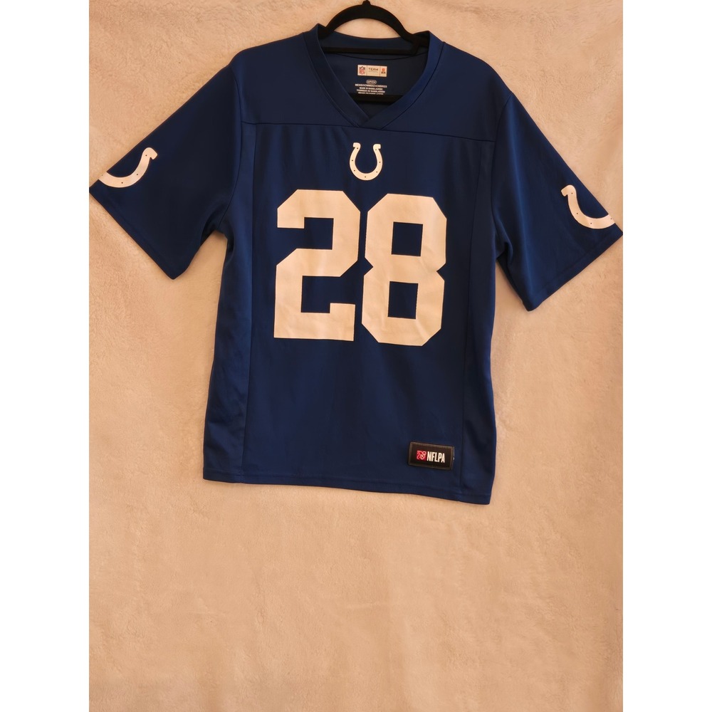 NFL Team Apparel Mens Blue Small‎ Jersey Indianapolis Colts Jonathan Taylor #28